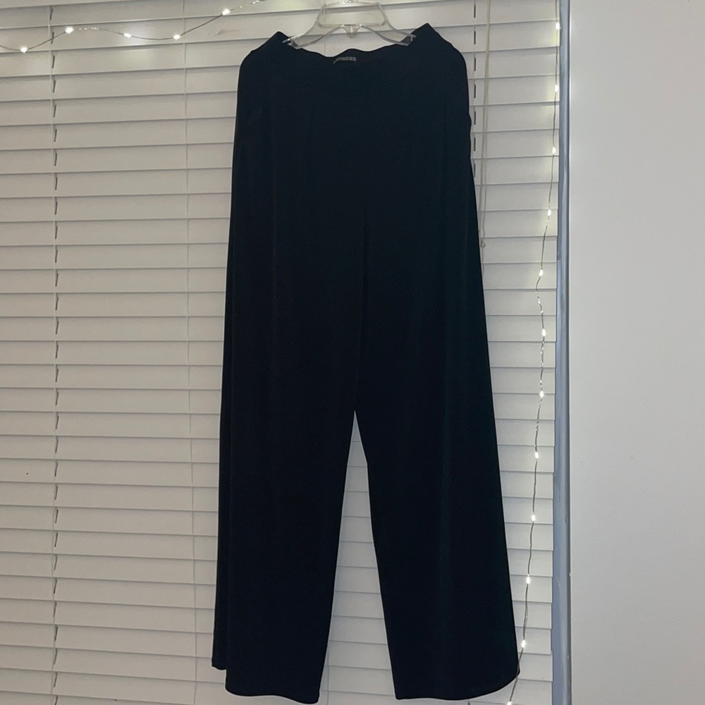 Express high waist wide leg pants